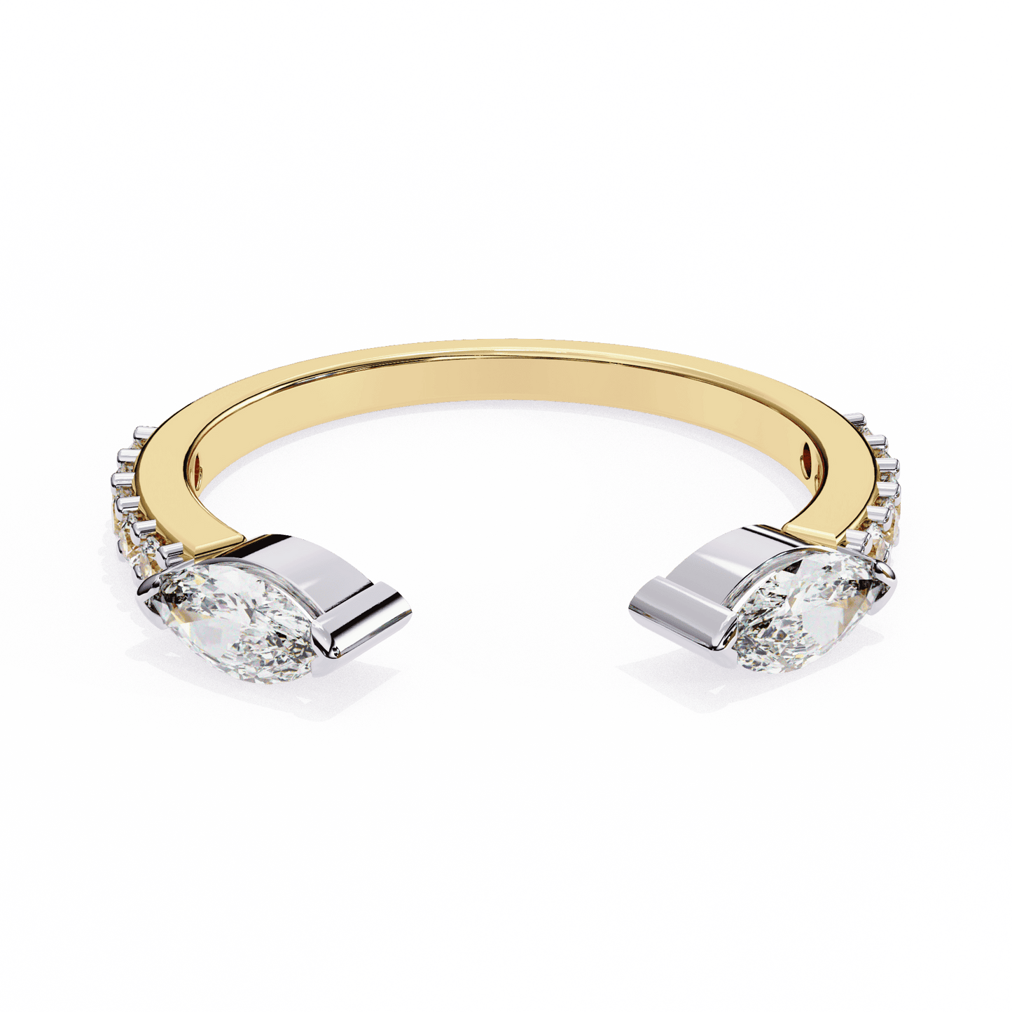 Marquise Mates Diamond Ring