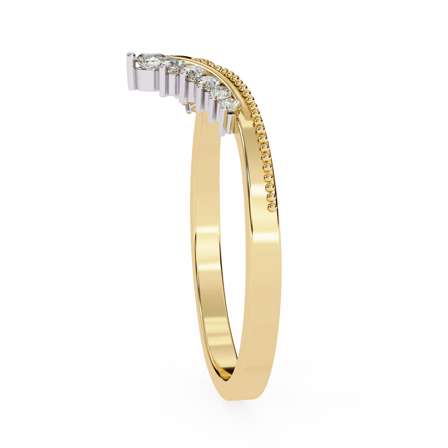 Crown Stars Diamond Band