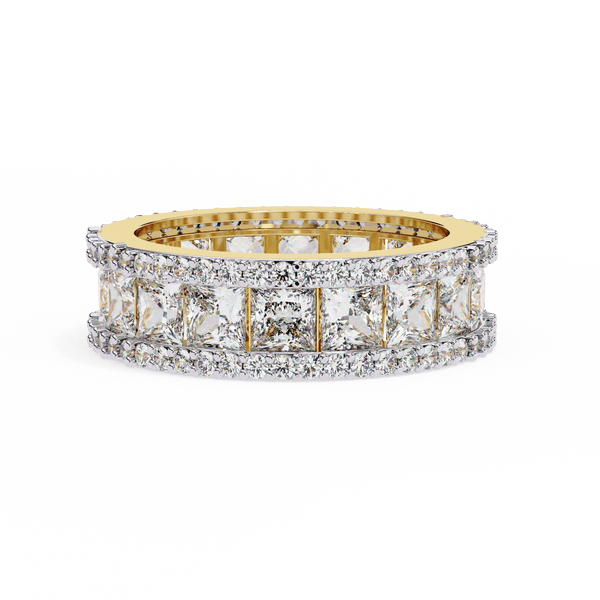 Band of Honor Princess Diamonds Ring