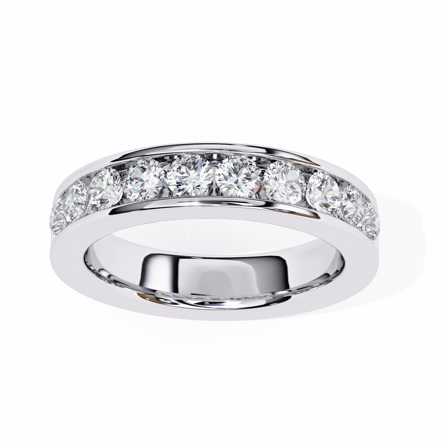 Star Studded Diamond Band Ring