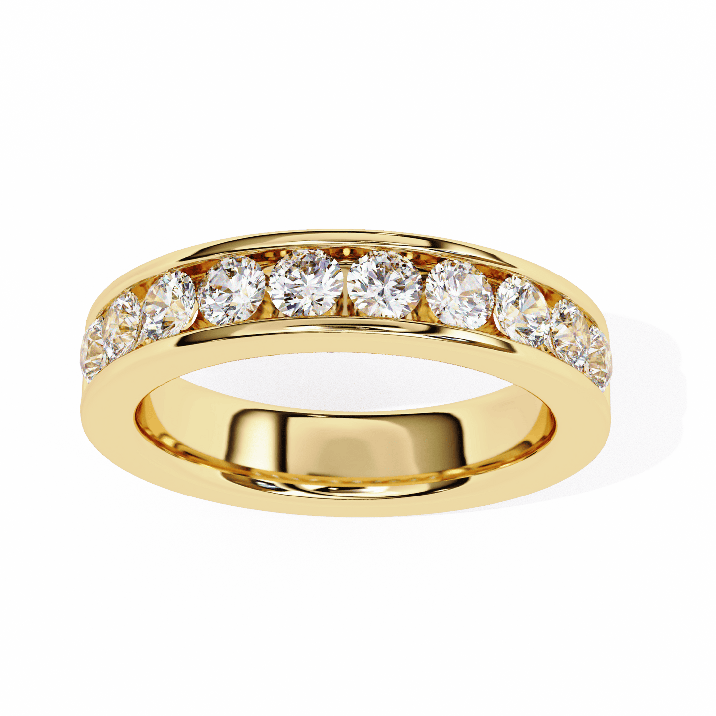 Star Studded Diamond Band Ring