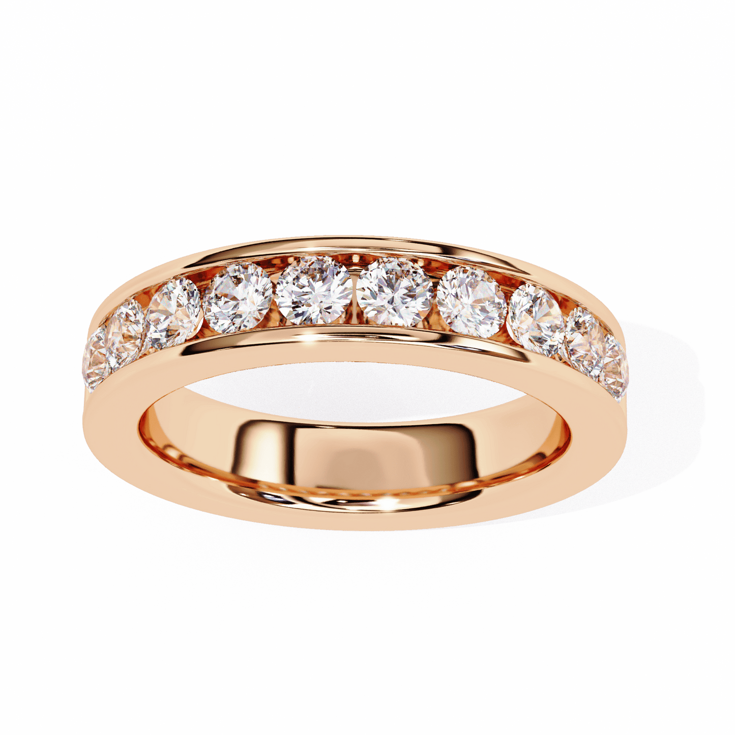 Star Studded Diamond Band Ring