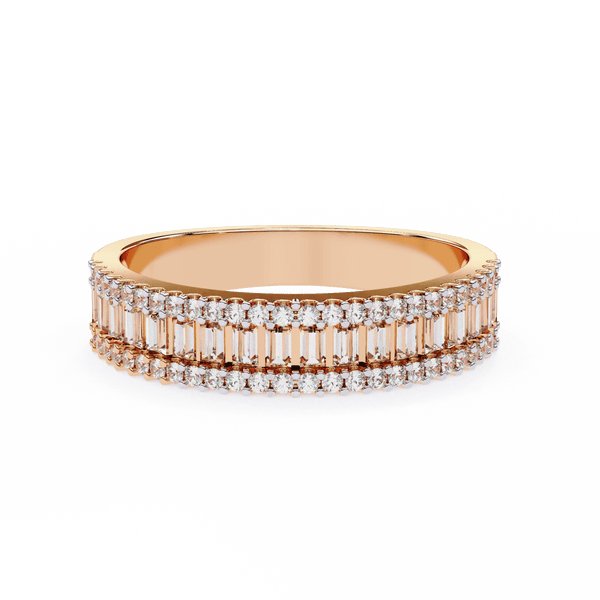 Stunning Fance Diamonds Band
