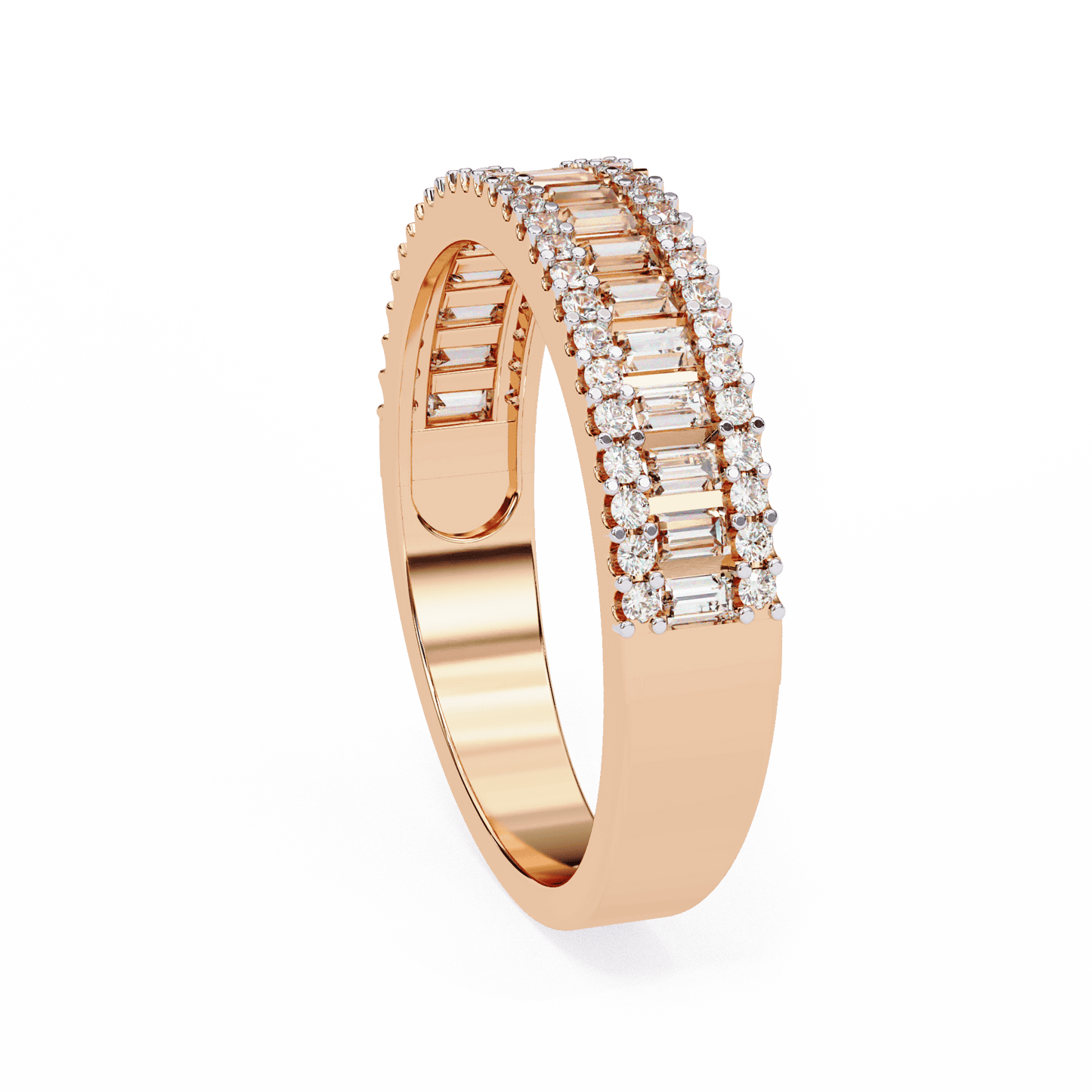 Stunning Fance Diamonds Band