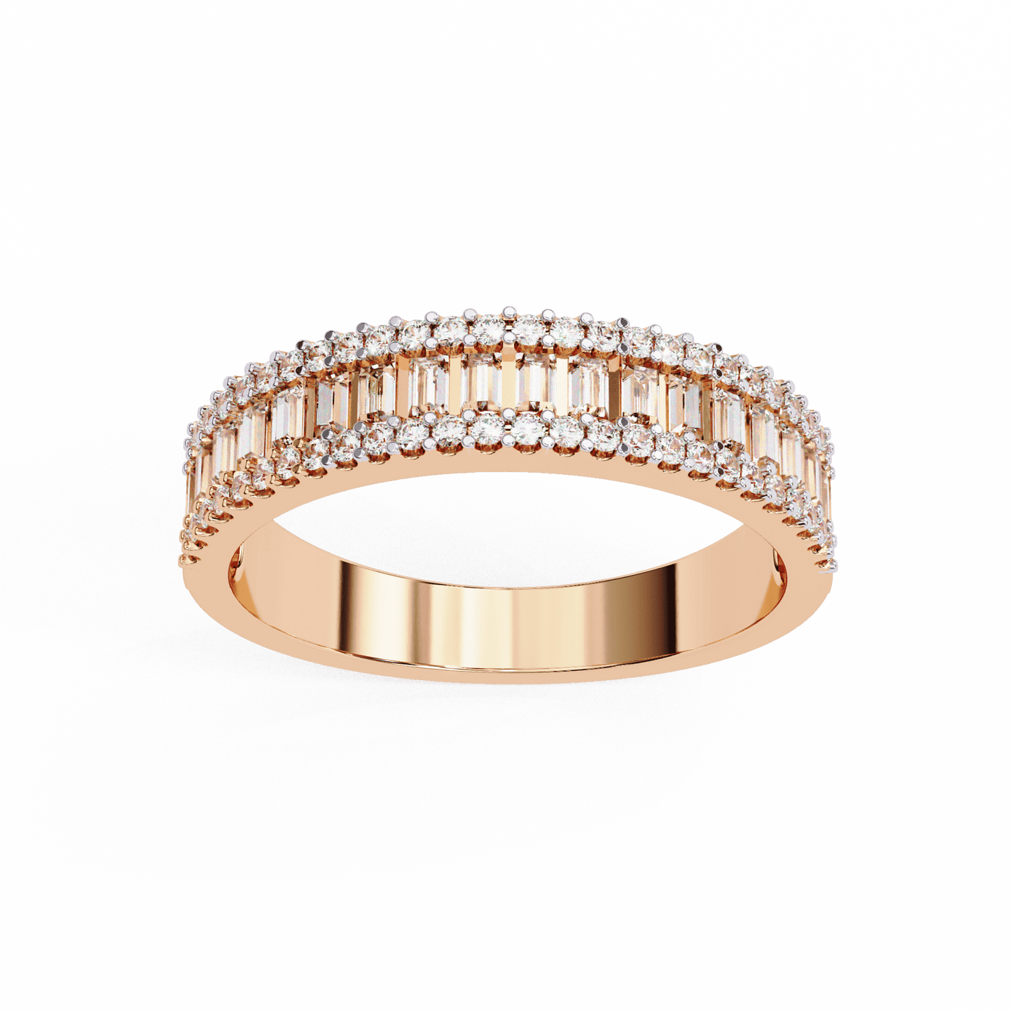 Stunning Fance Diamonds Band