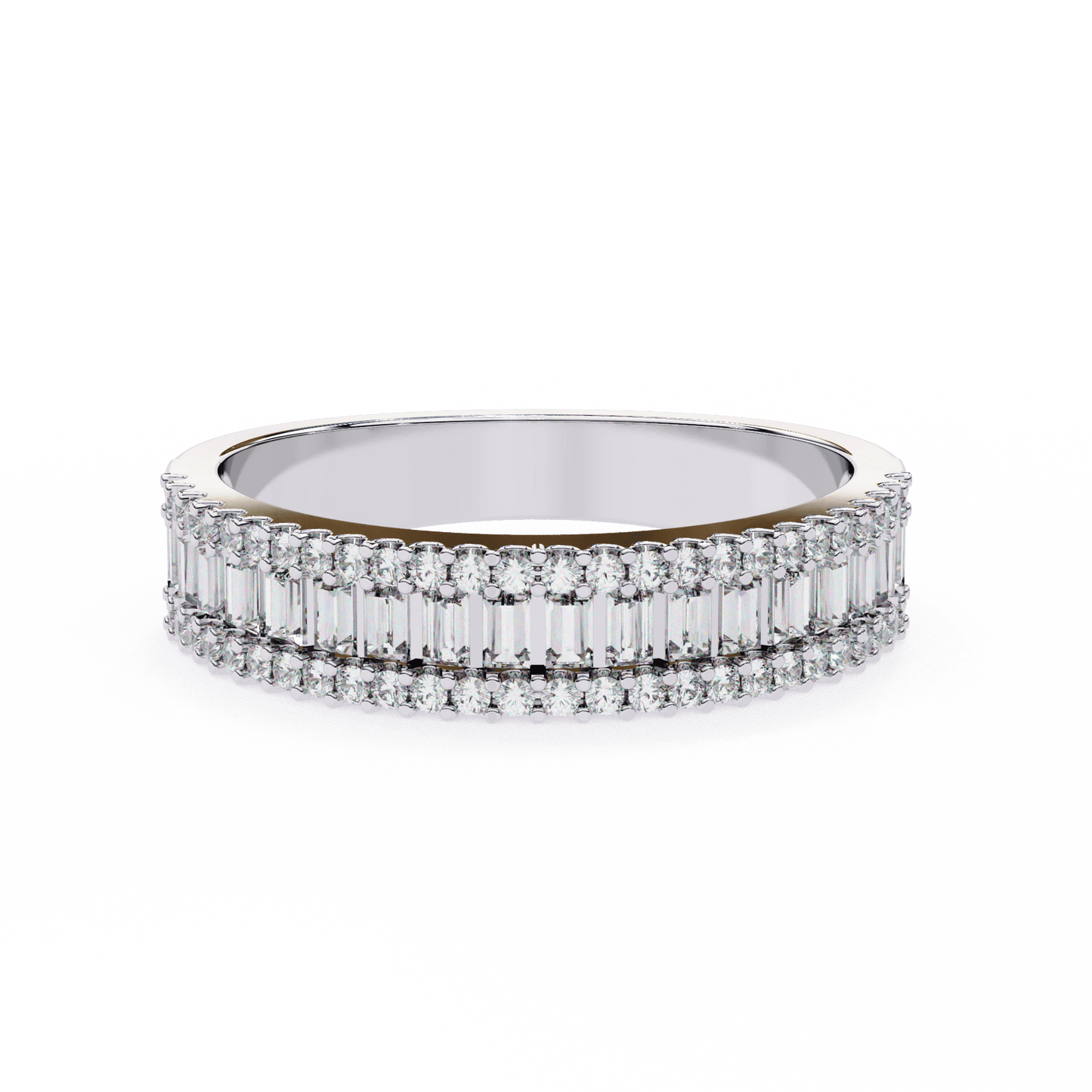 Stunning Fance Diamonds Band