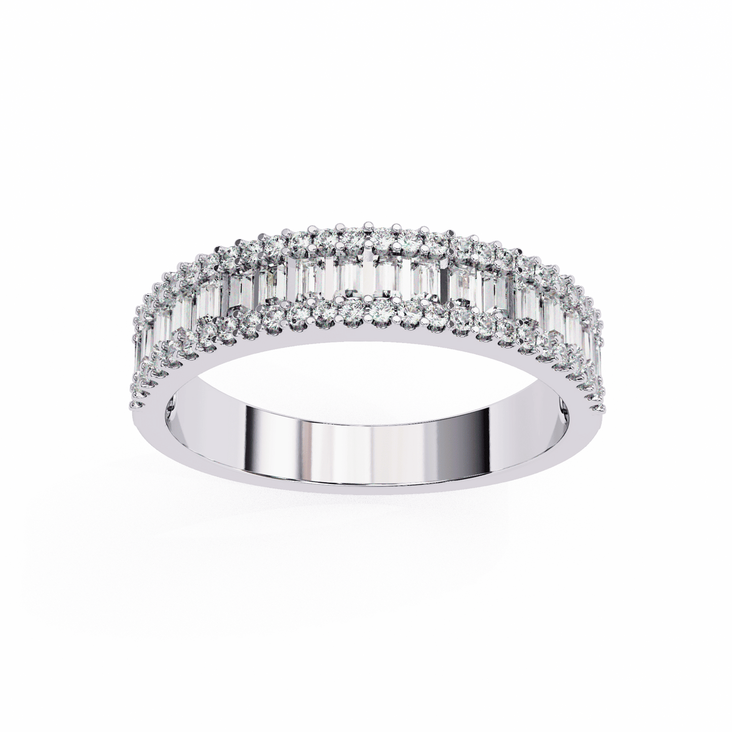 Stunning Fance Diamonds Band