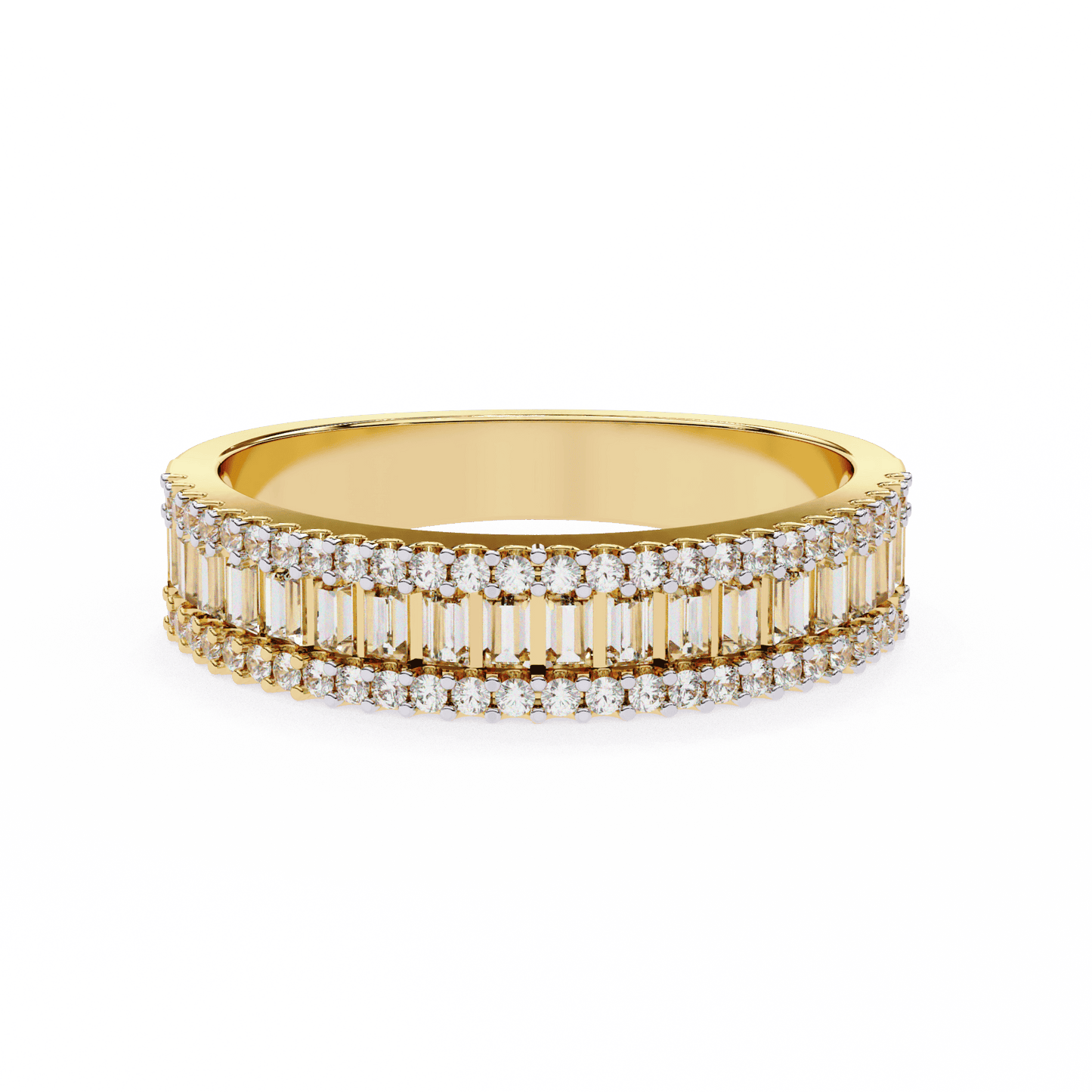 Stunning Fance Diamonds Band