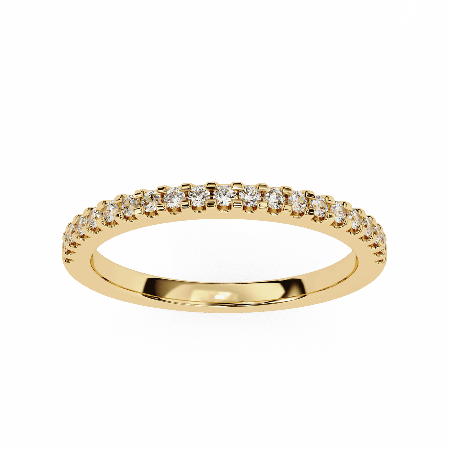 Half eternity Stackable Diamond Band