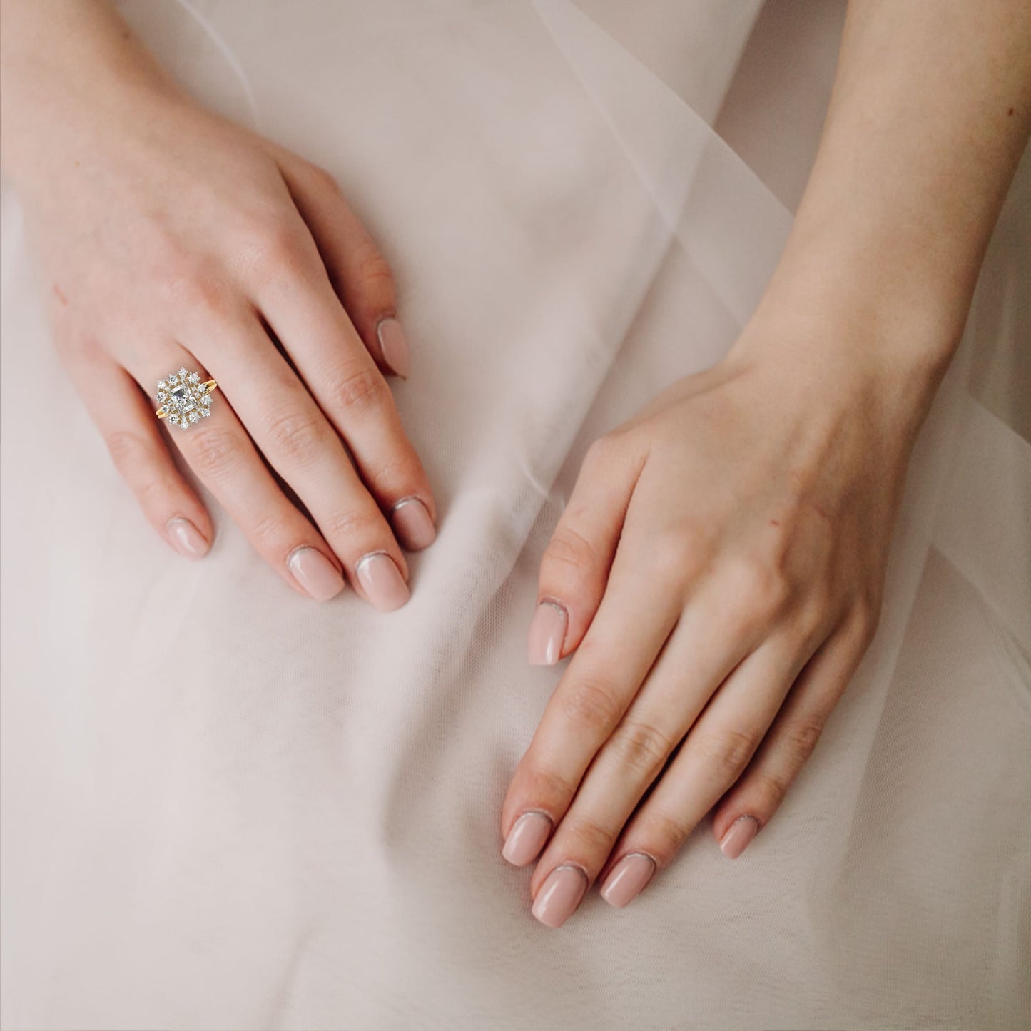 3.03 Carat Supreme Radiant Solitaire Ring