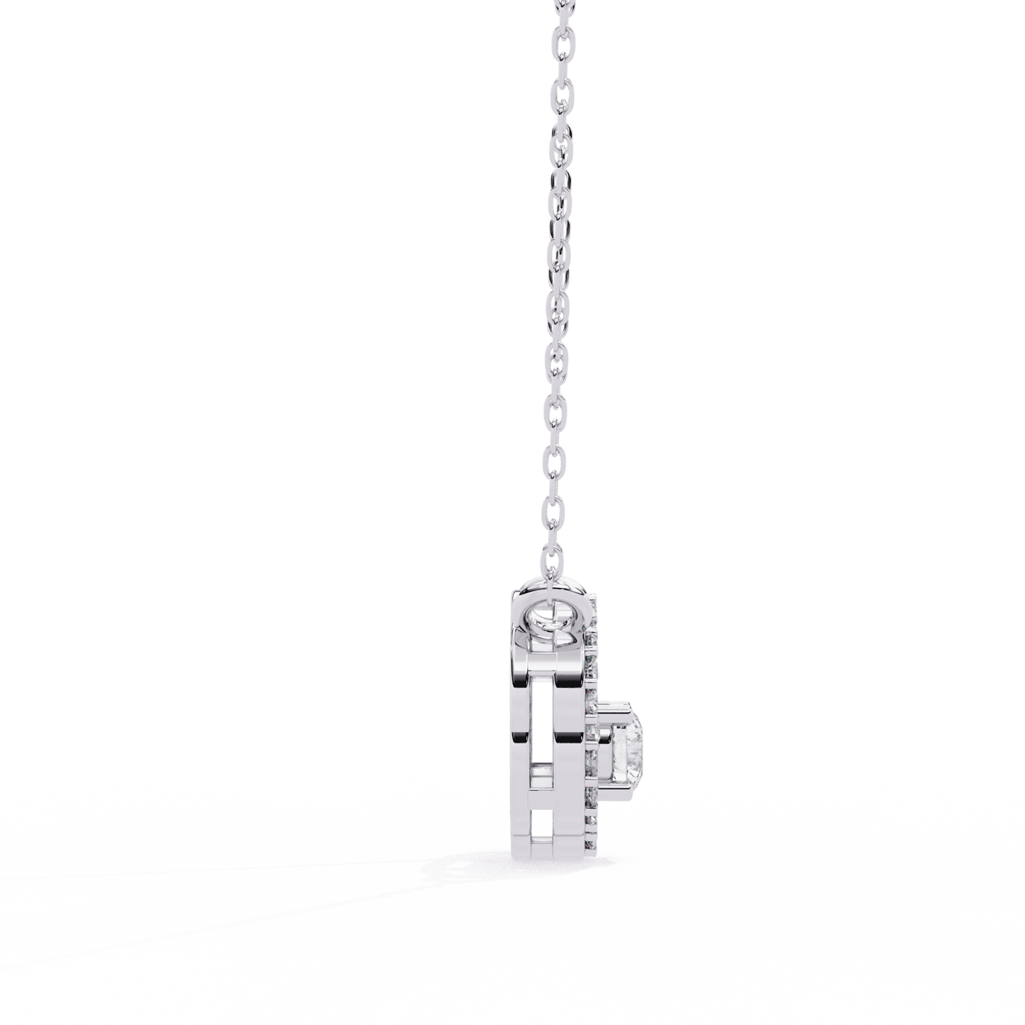 Dazzling Dot Diamond Pendant