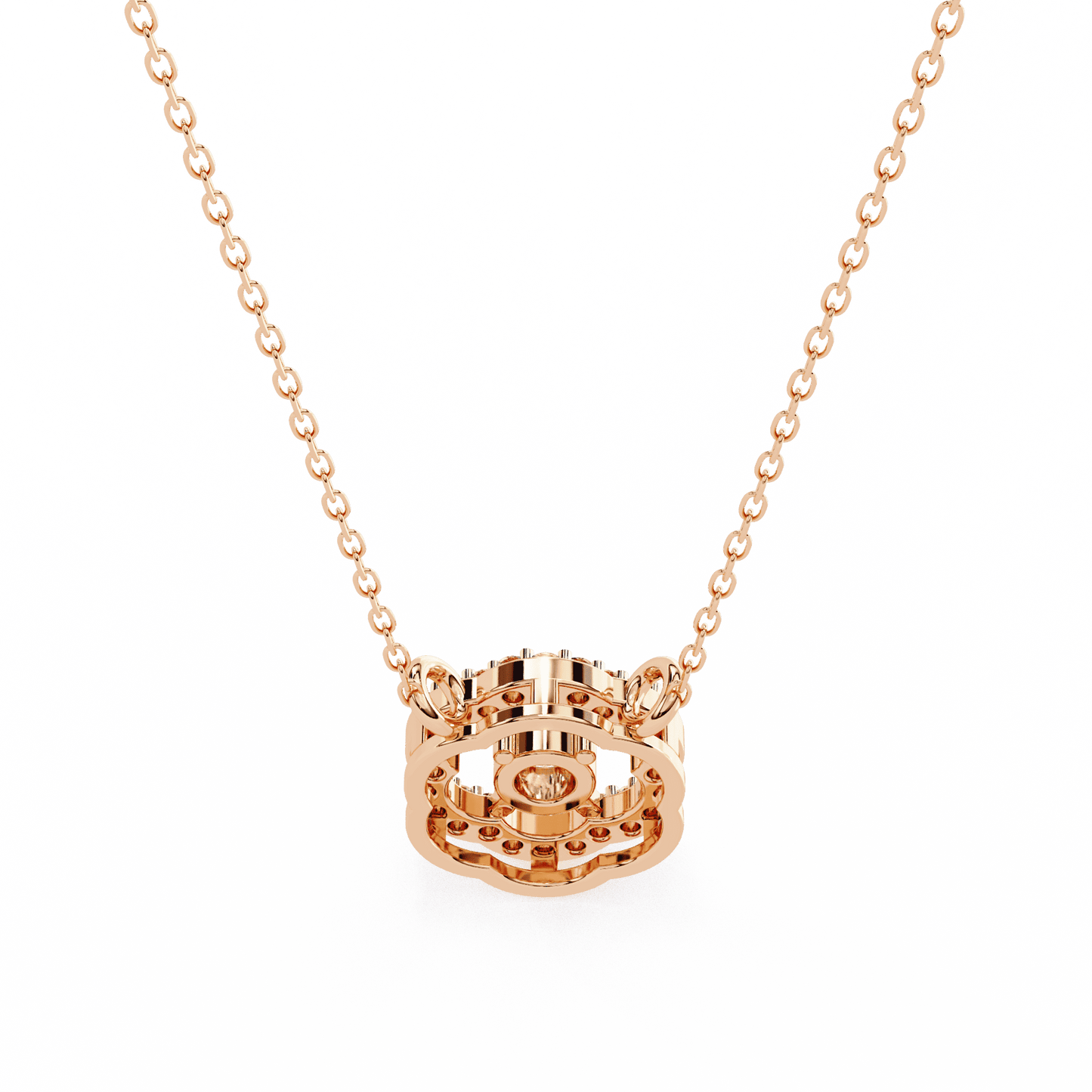 Dazzling Dot Diamond Pendant