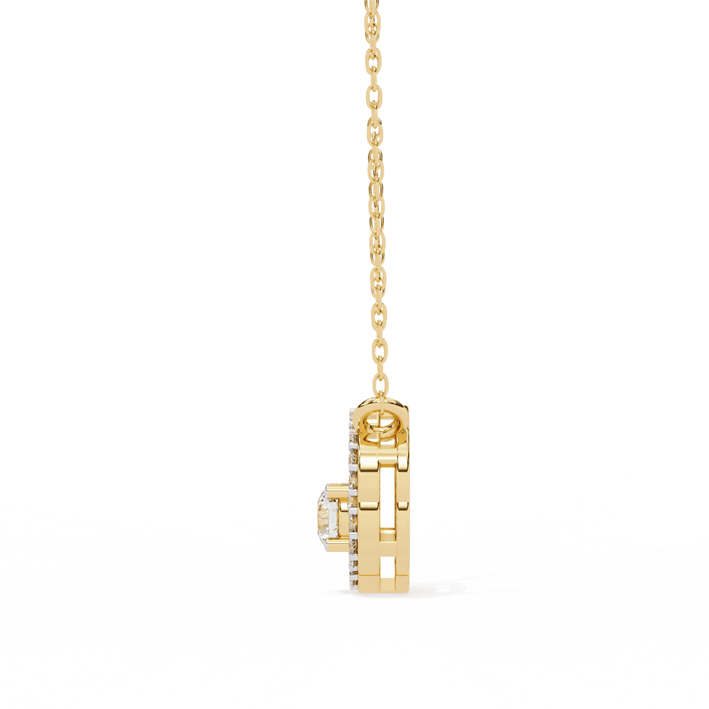 Dazzling Dot Diamond Pendant