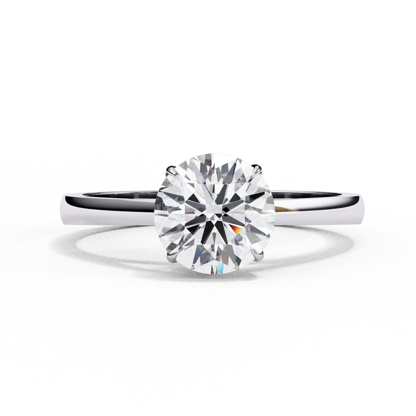 Daily Bling Round 1.3 Ct Solitaire Ring