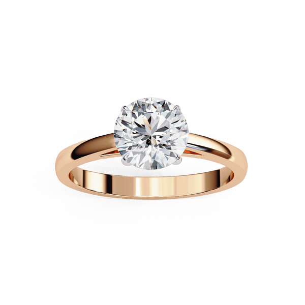 Daily Bling Round 1.3 Ct Solitaire Ring