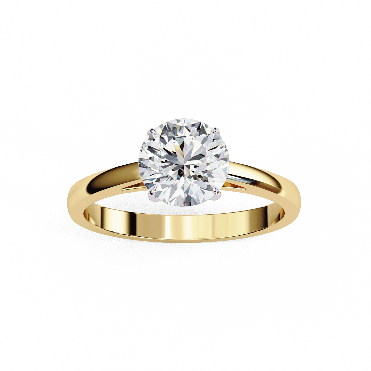 Daily Bling Round 1.3 Ct Solitaire Ring