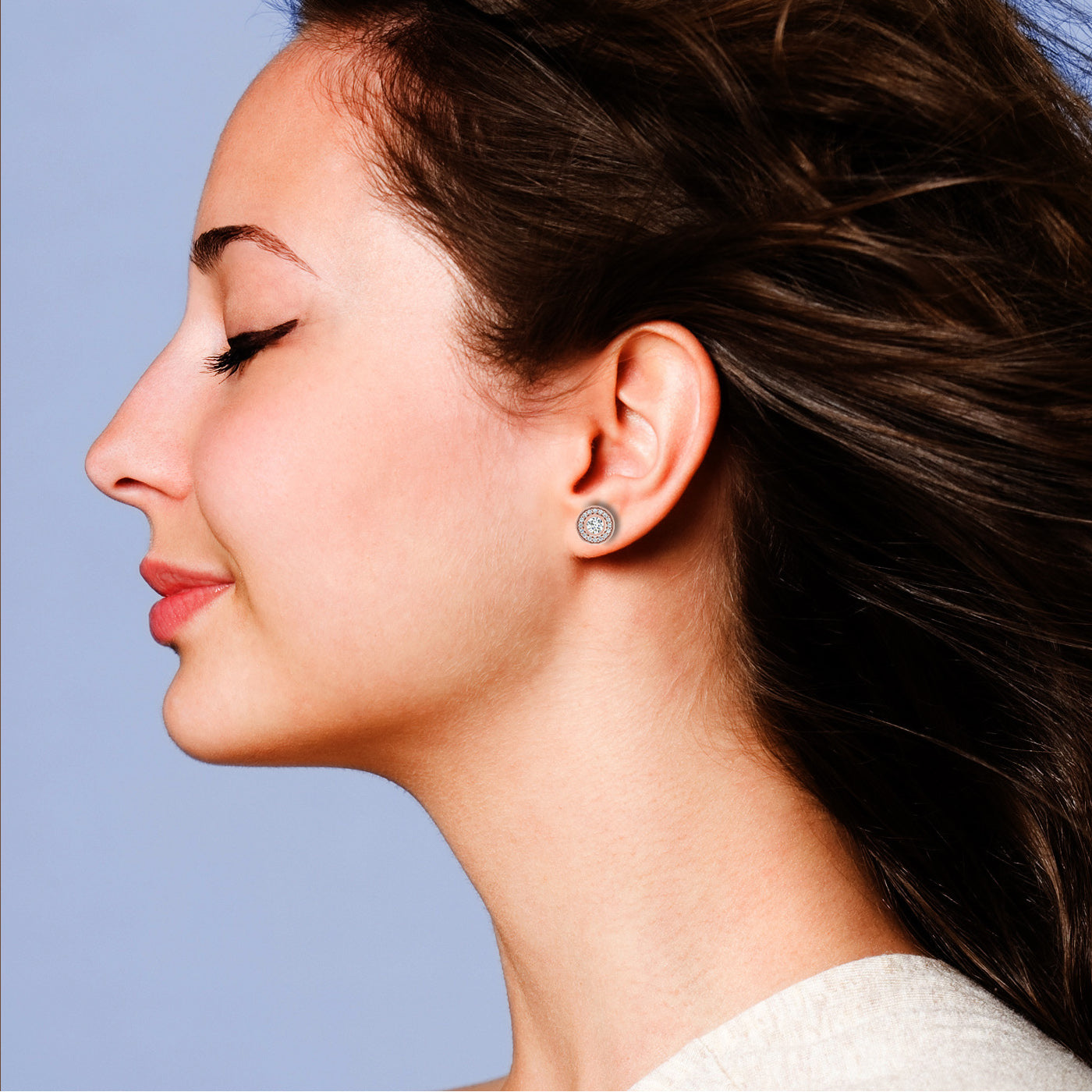 Daily Bling Classic Diamond Earrings