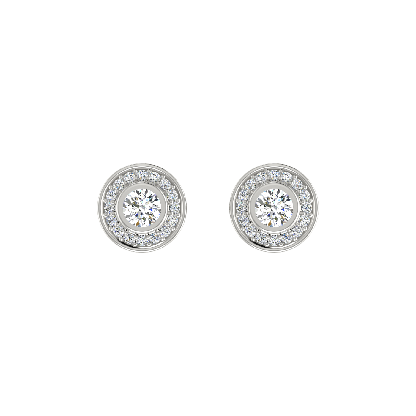 Daily Bling Classic Diamond Earrings