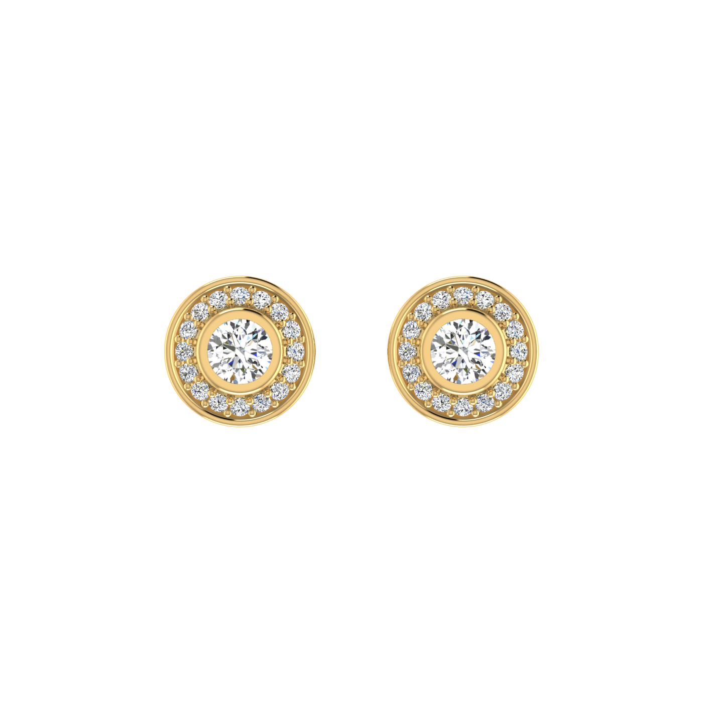 Daily Bling Classic Diamond Earrings