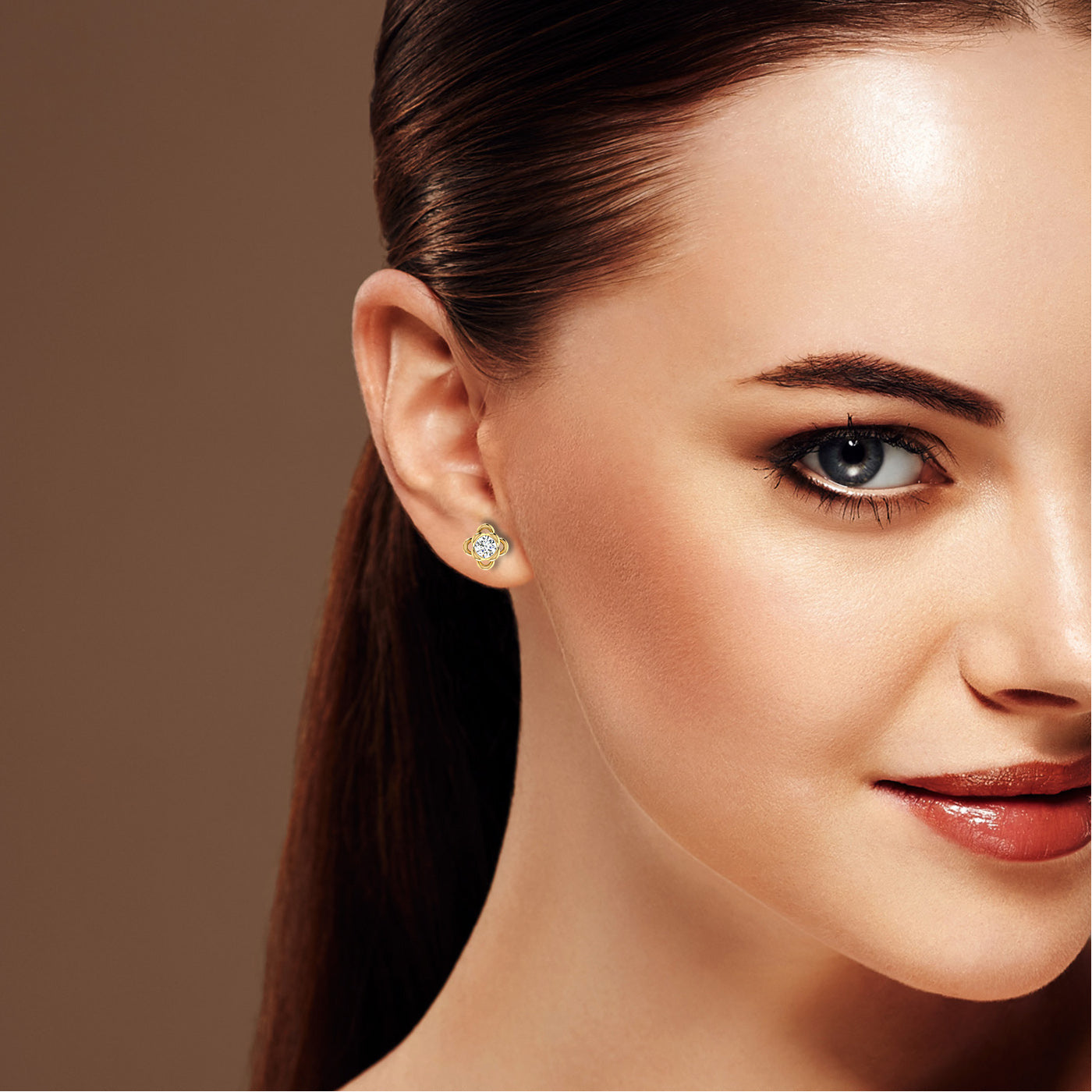 Flora Diamond Earrings