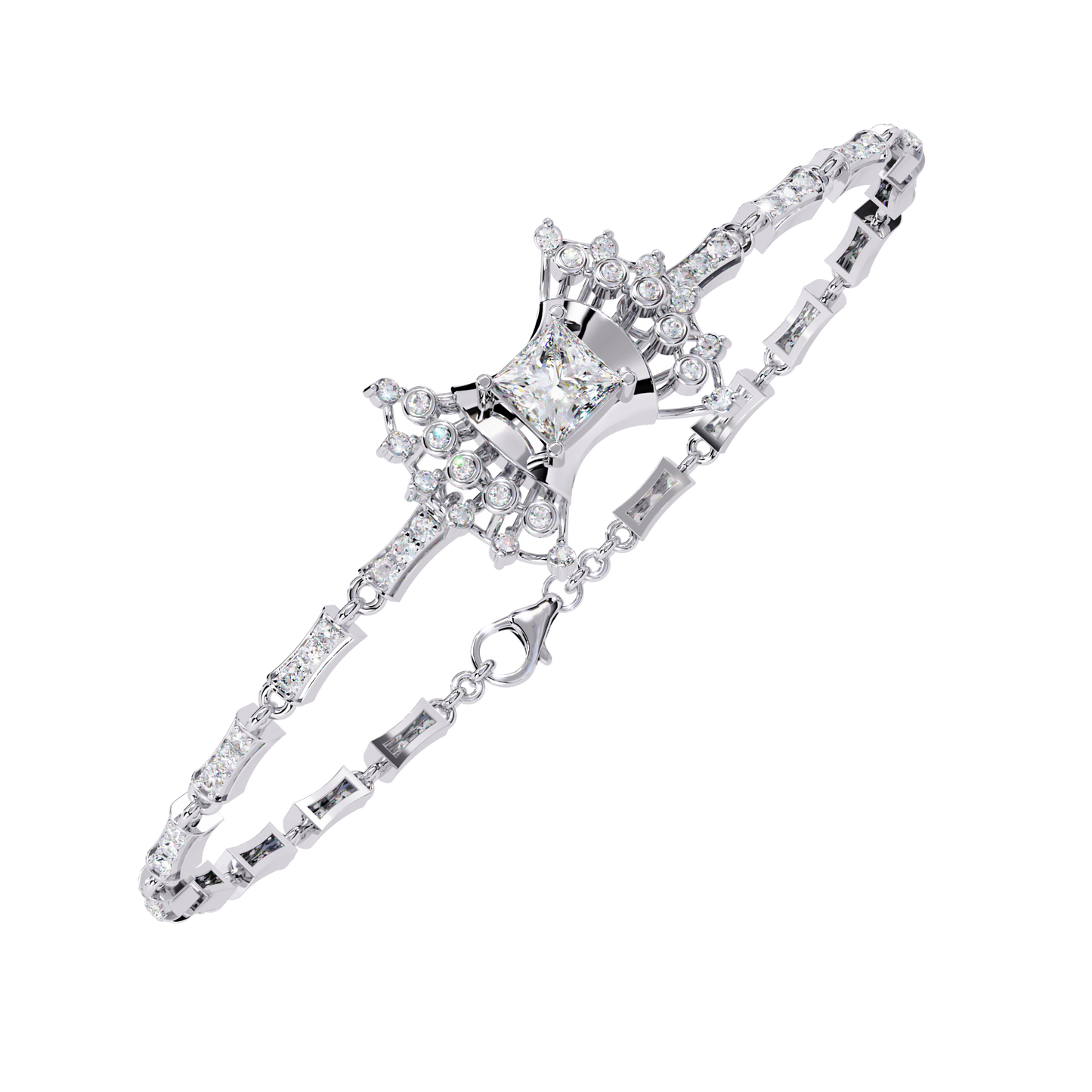 Wrist Bow Tennis Bracelet