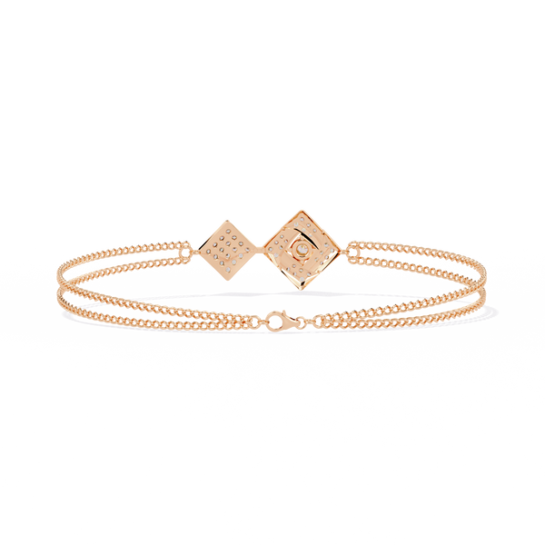 Dual String Kids Diamond Bracelet