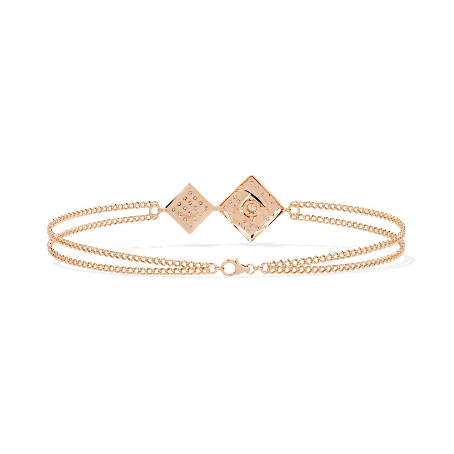 Dual String Kids Diamond Bracelet