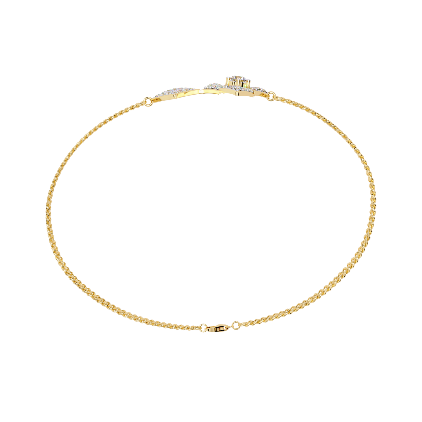 Dual String Kids Diamond Bracelet
