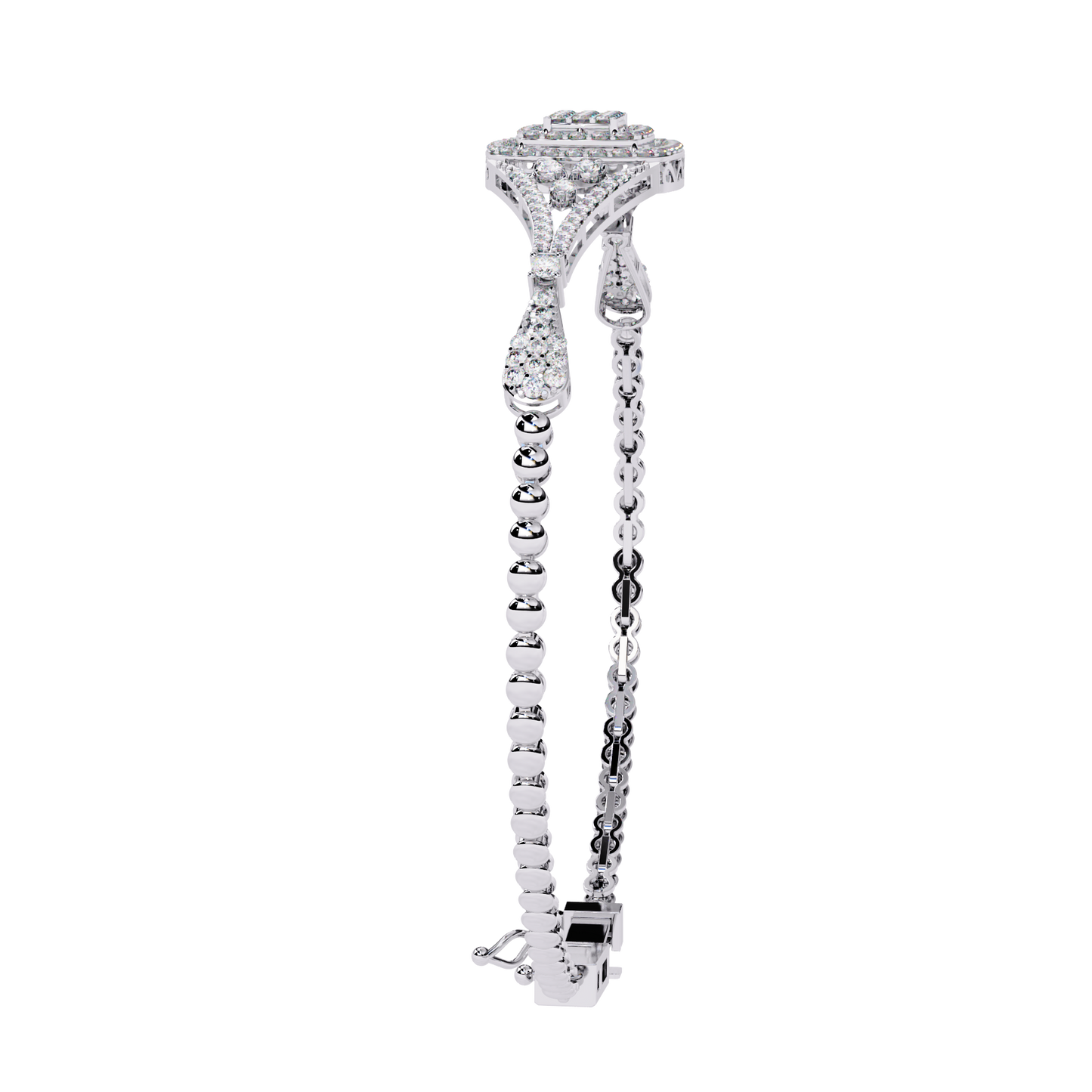 Iconic Square Diamond Bracelet