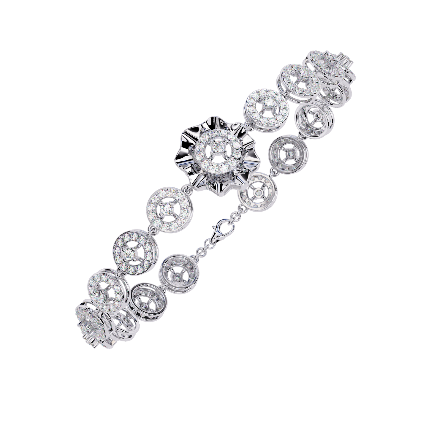 Bedazzle Diamond Tennis Bracelet