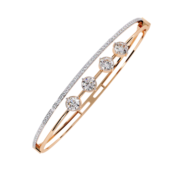 Fabulous Four Diamond Bracelet