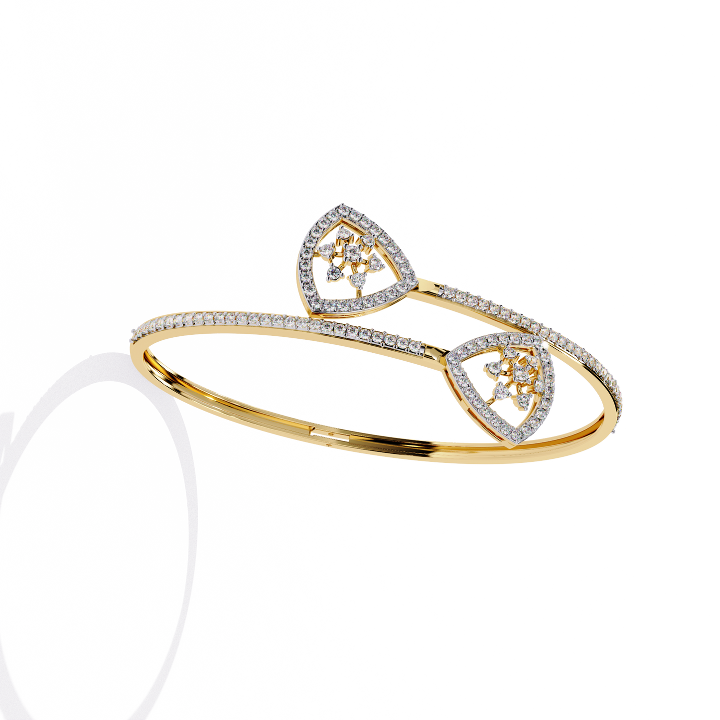 Maricci Star Designer Diamond Bangle