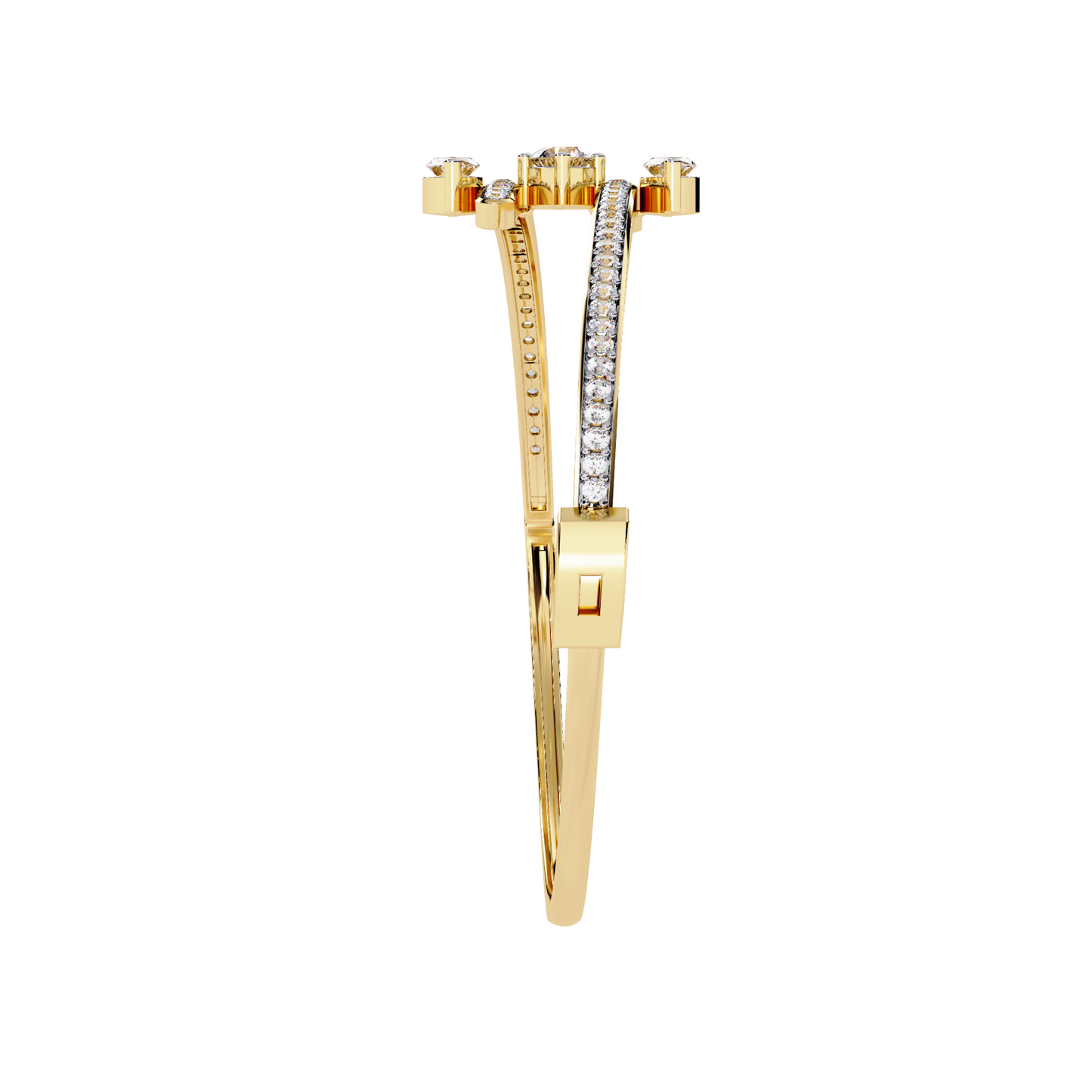 Vintage Diamond Bangle