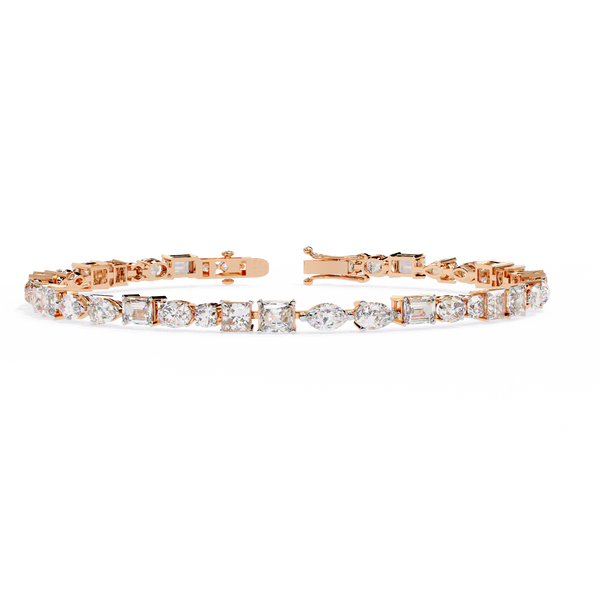 Shapes Ensemble Diamond Bracelet