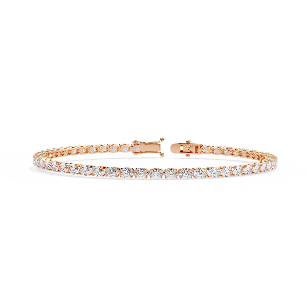 13 Pointer Oval Cut Diamond Bracelet