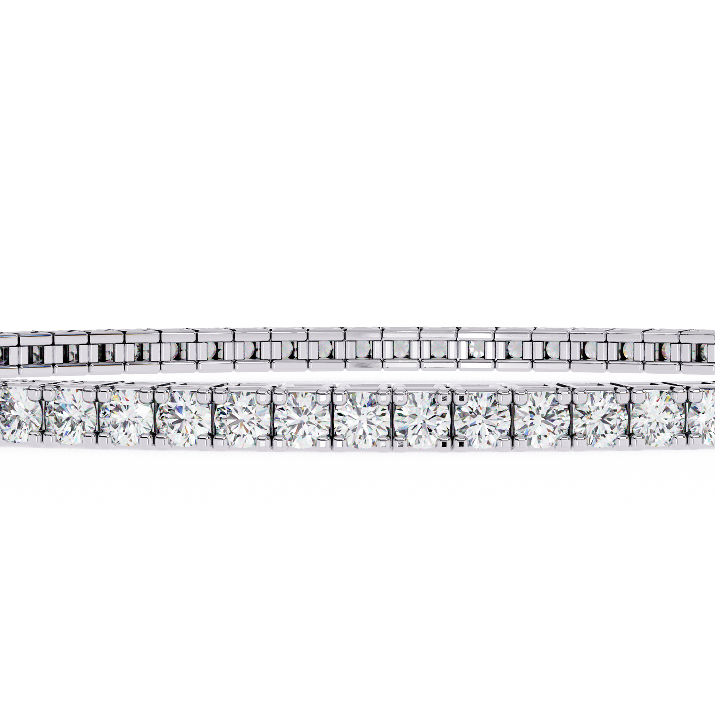 Minimalist Lab Grown Diamonds Tennis Bracelet