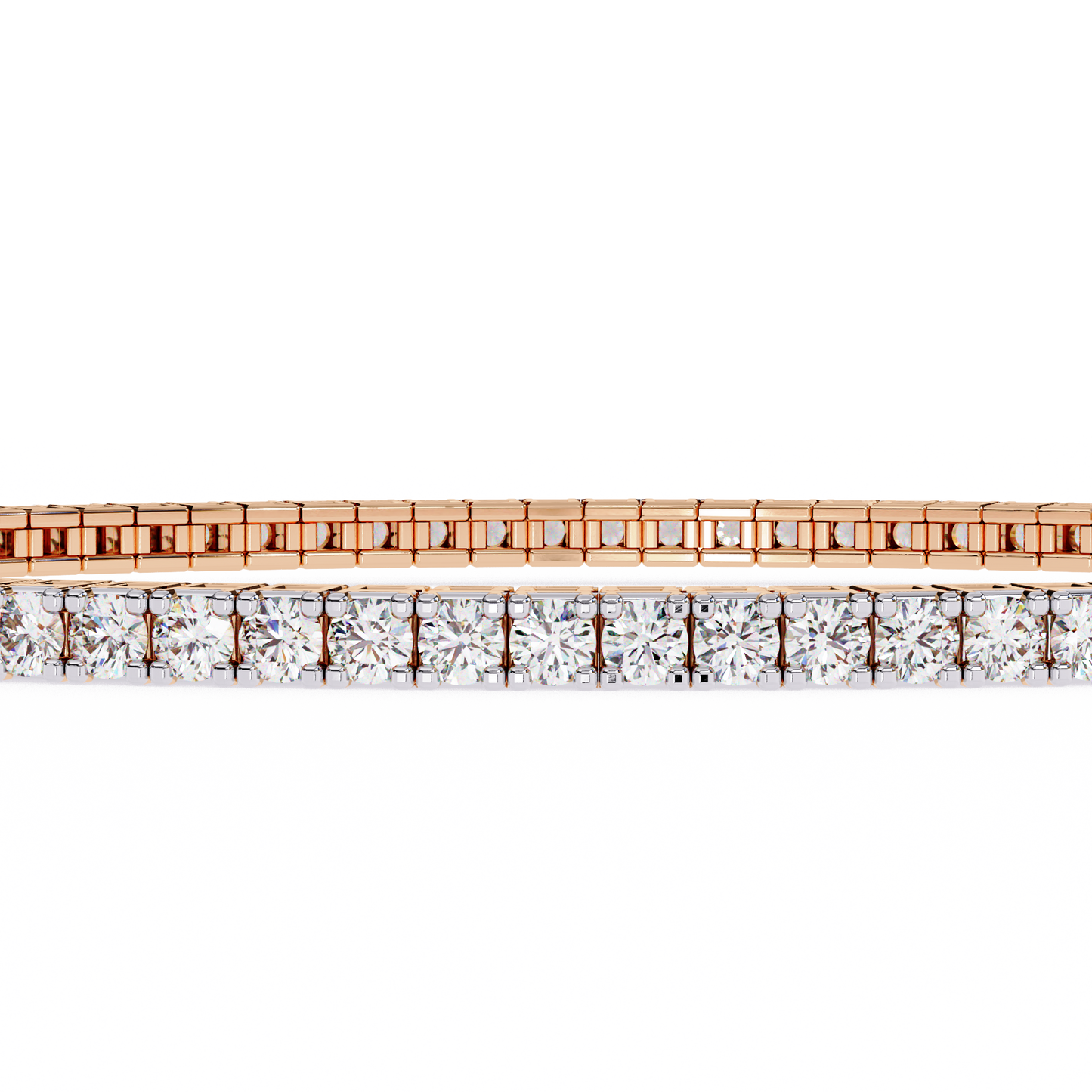 Minimalist Lab Grown Diamonds Tennis Bracelet