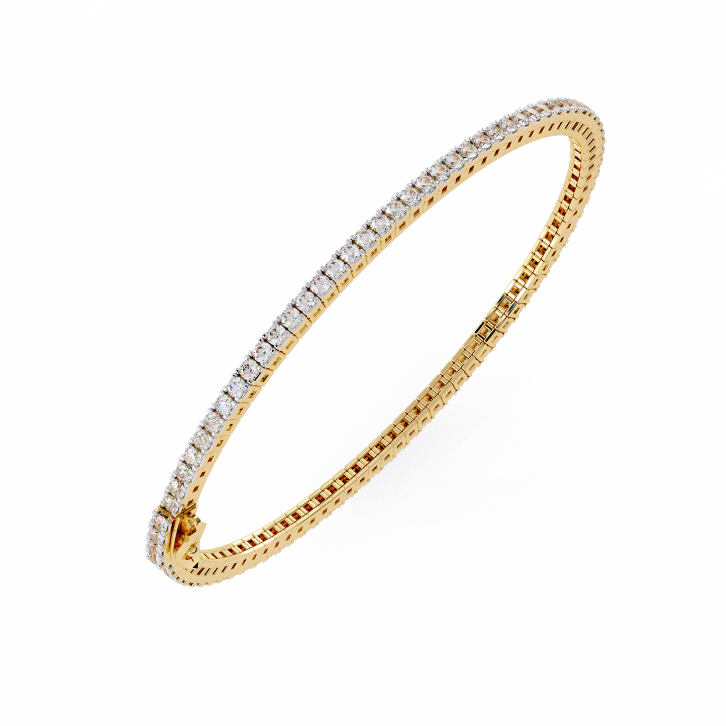 Minimalist Lab Grown Diamonds Tennis Bracelet