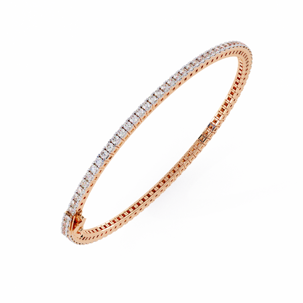 Minimalist Lab Grown Diamonds Tennis Bracelet