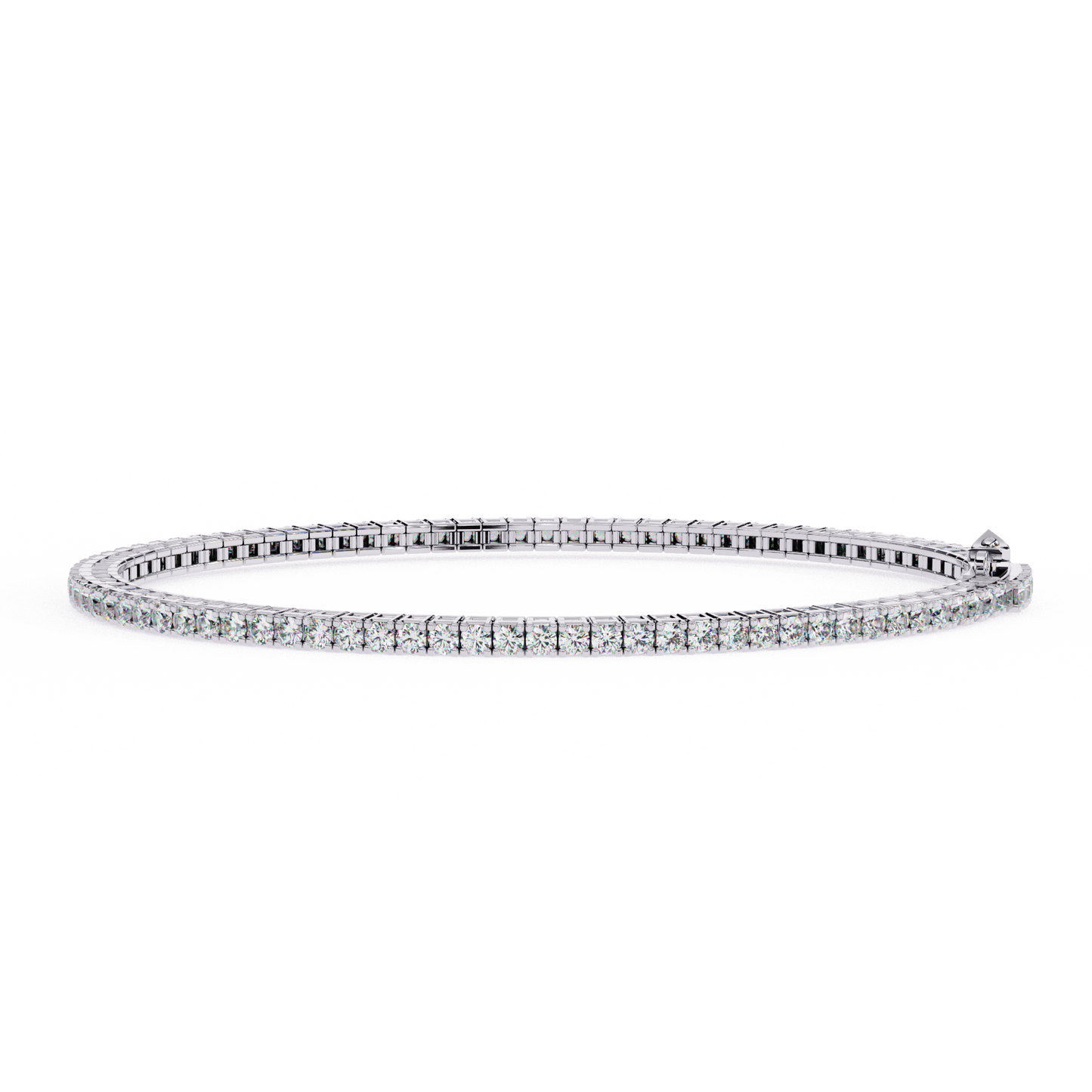 Minimalist Lab Grown Diamonds Tennis Bracelet