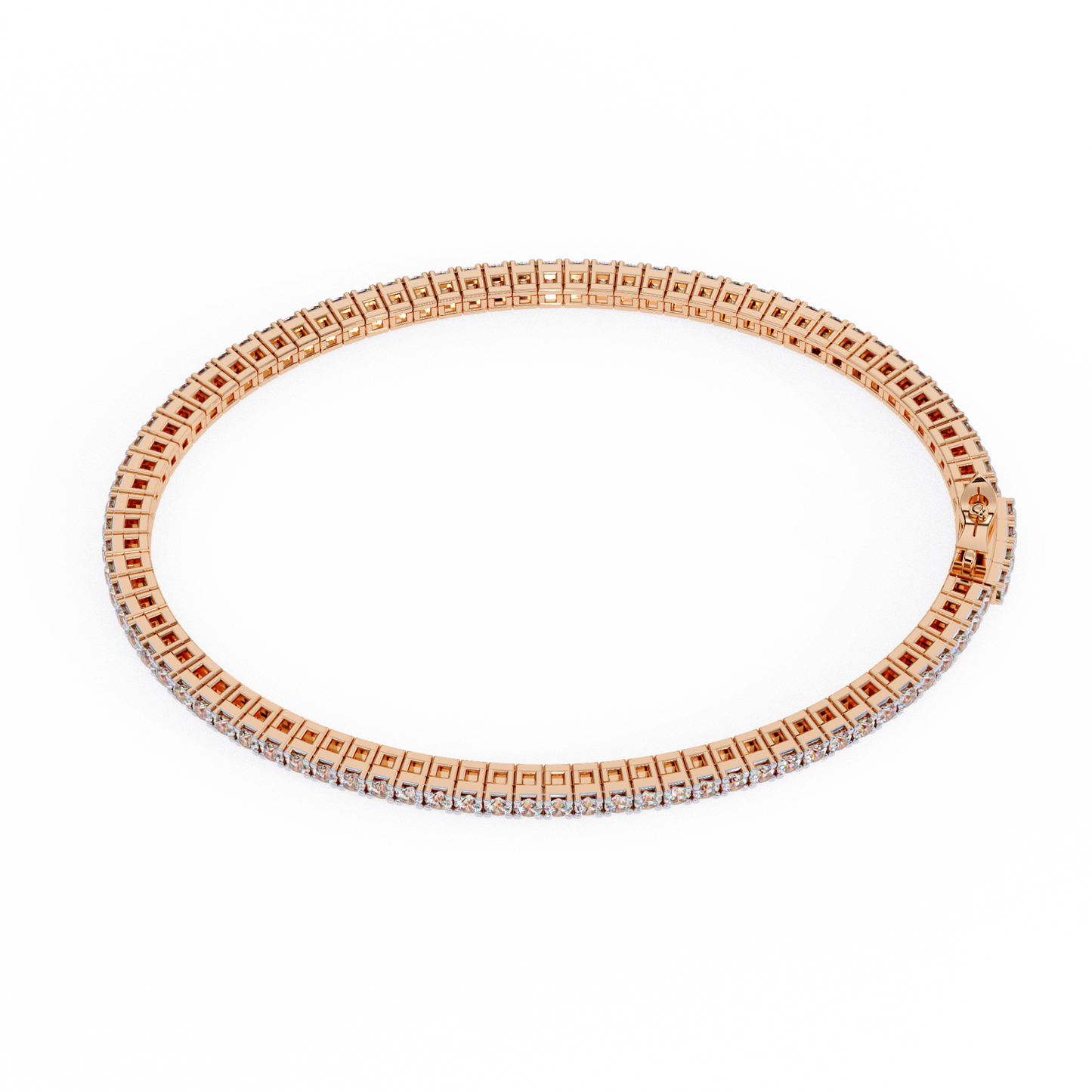 Minimalist Lab Grown Diamonds Tennis Bracelet