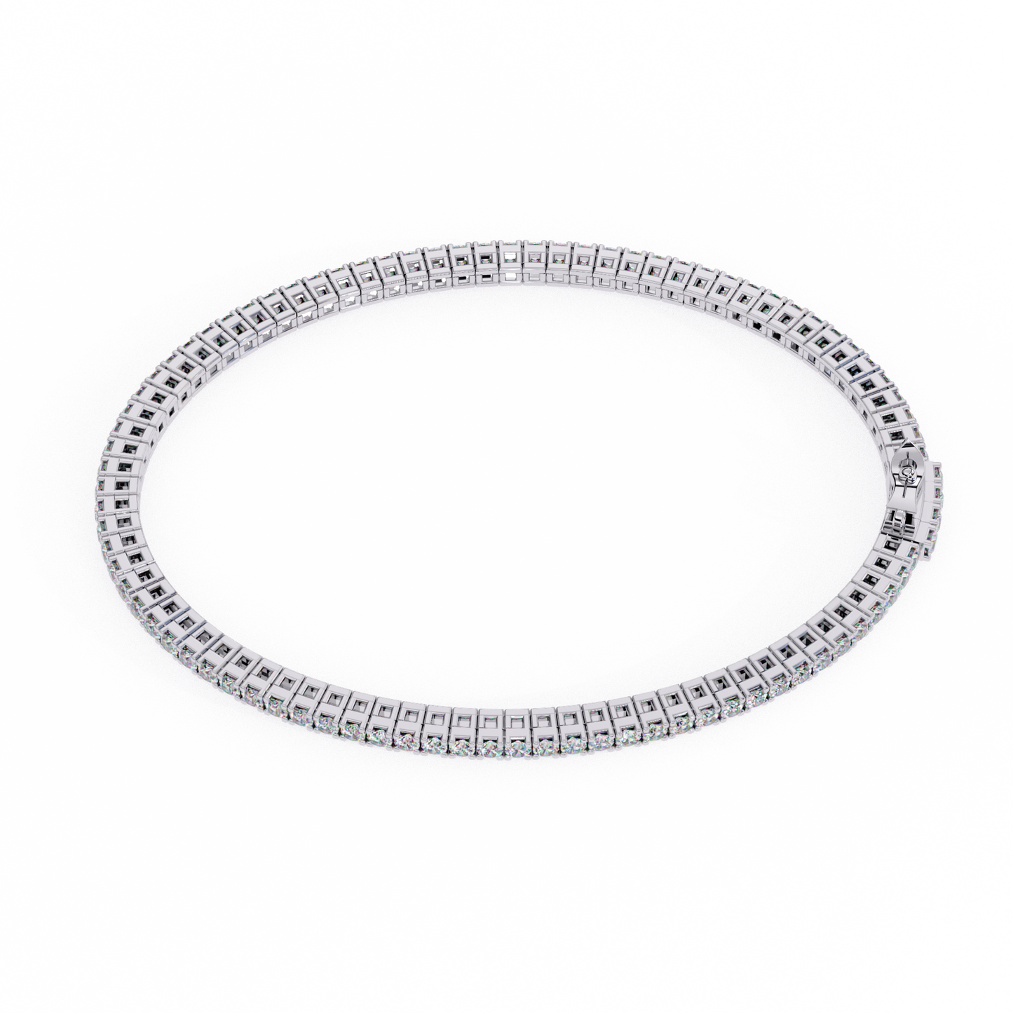 Minimalist Lab Grown Diamonds Tennis Bracelet