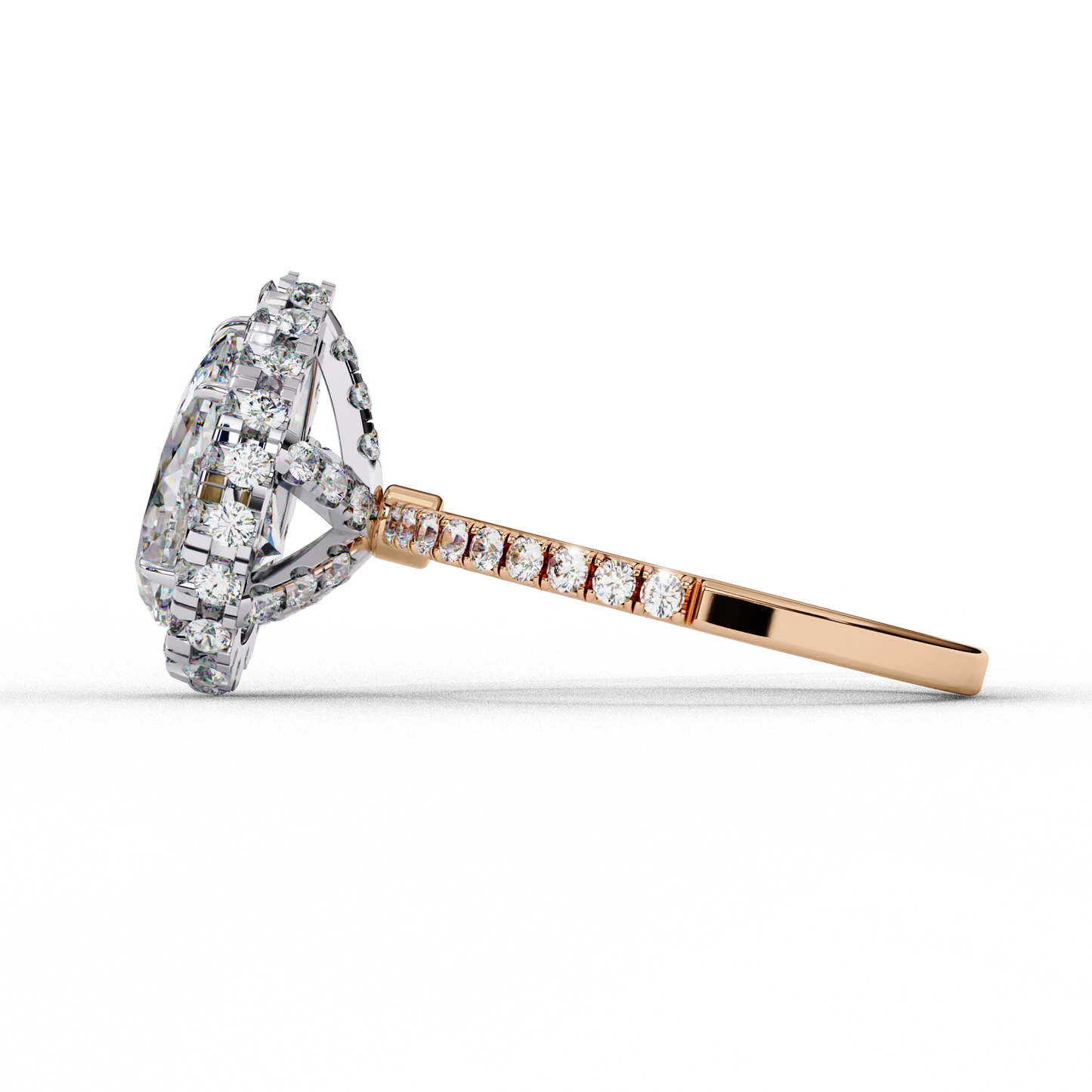 Tear Drop Pear 1.81 Ct Solitaire Ring