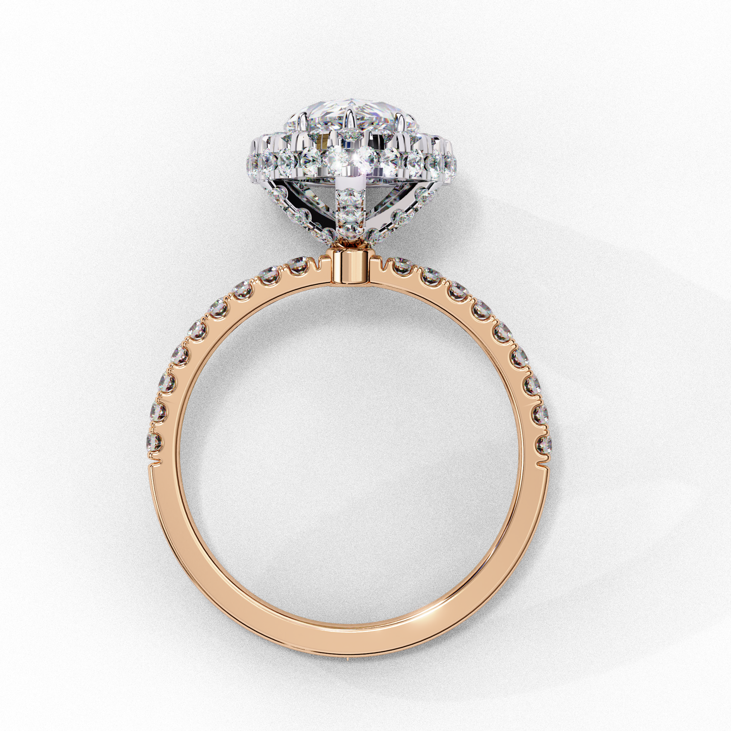 Tear Drop Pear 1.81 Ct Solitaire Ring