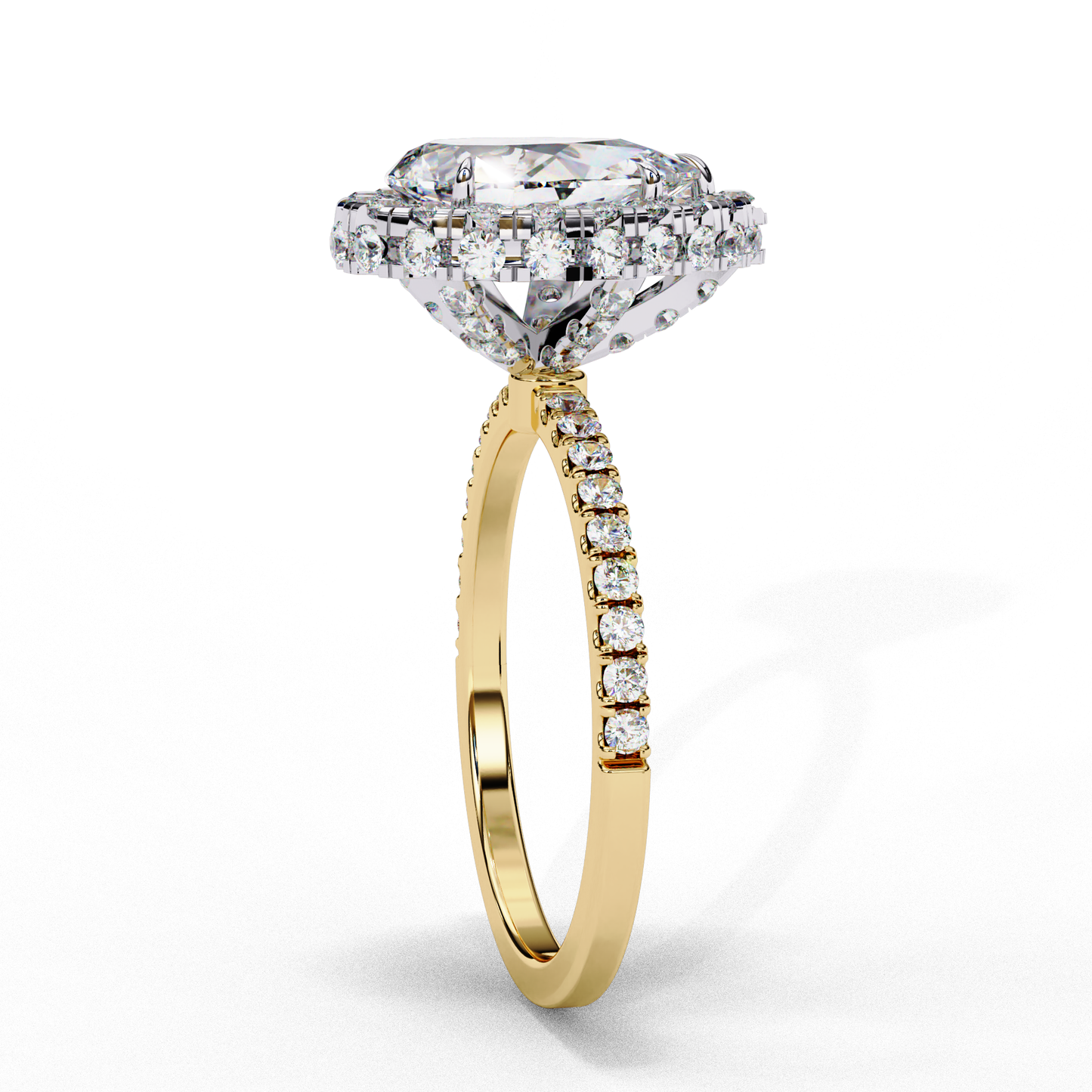 Tear Drop Pear 1.81 Ct Solitaire Ring