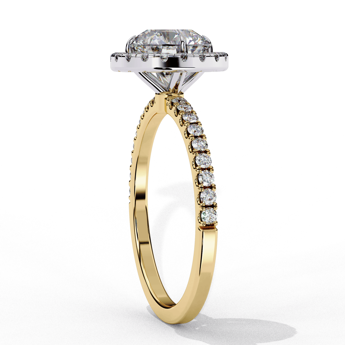 Ora Round Cut 1.52 solitaire Ring