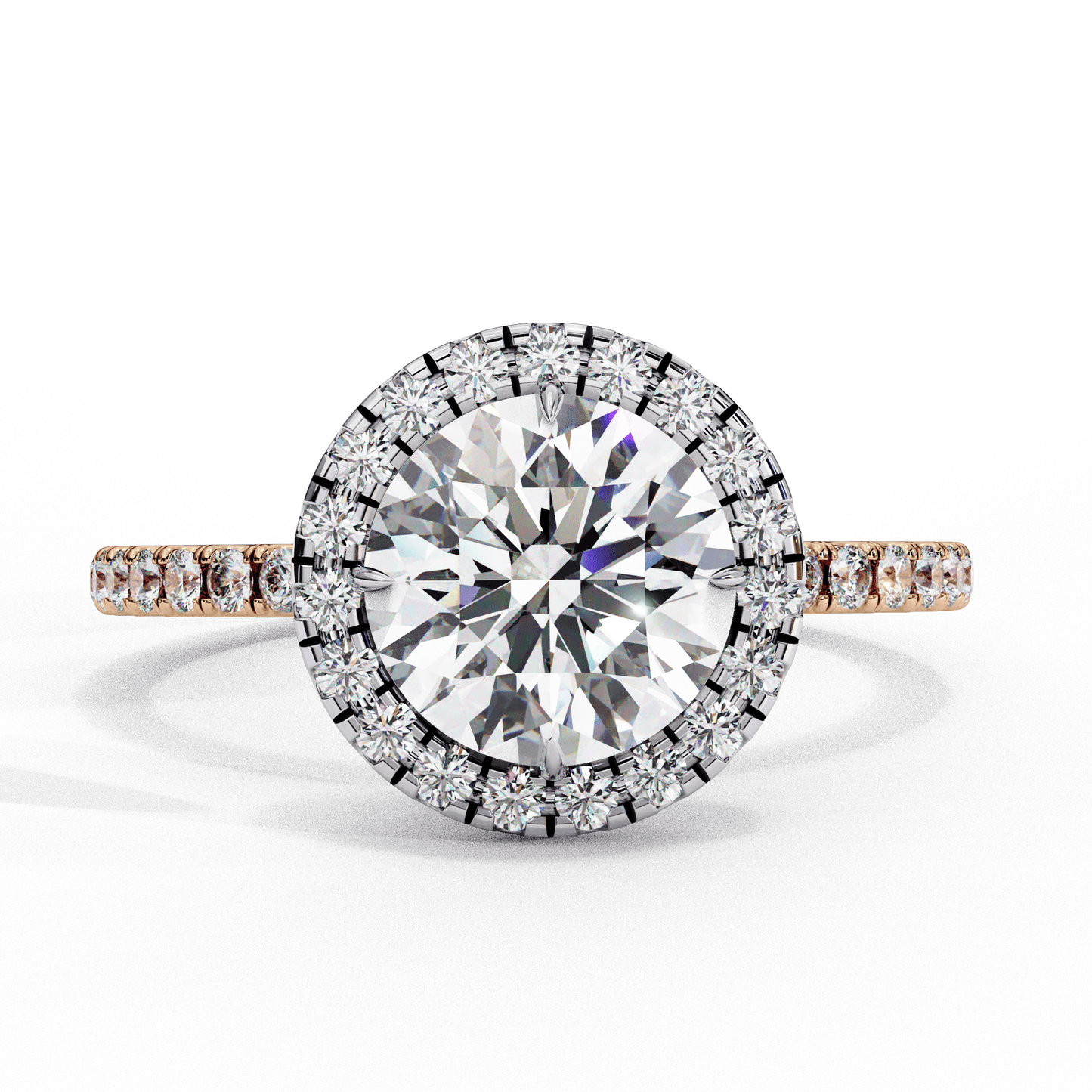 Ora Round Cut 1.52 solitaire Ring