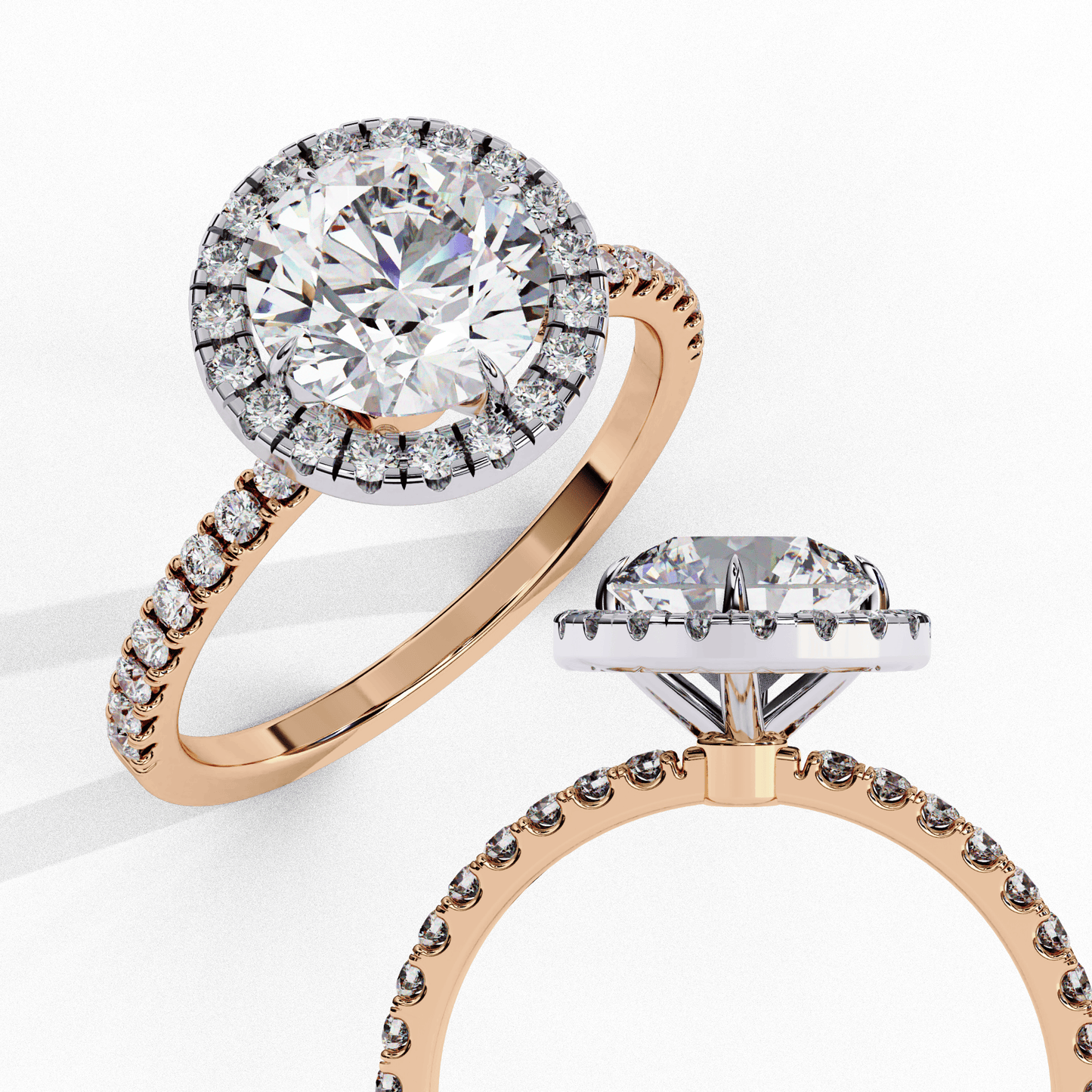 Ora Round Cut 1.52 solitaire Ring