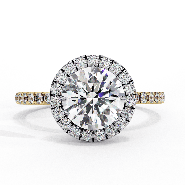 Ora Round Cut 1.52 solitaire Ring