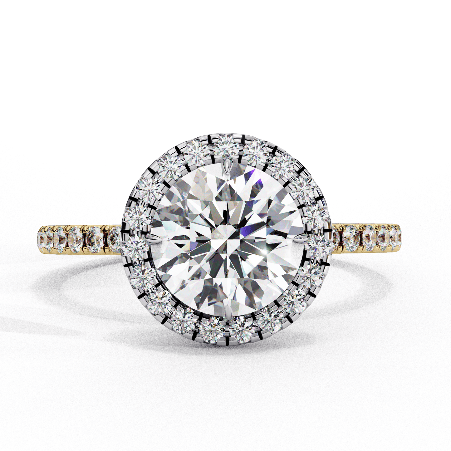 Ora Round Cut 1.52 solitaire Ring